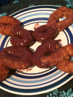 Una foto de Buñuelos tradicionales cubanos (con almendra y chocolate)