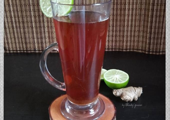 Yuk intip, Cara mudah membuat Teh Jahe Jeruk Nipis dijamin nagih banget