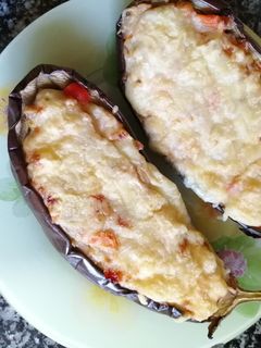Una foto de Berenjenas rellenas