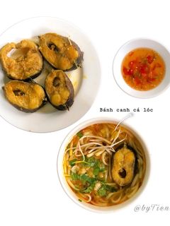 Hình của món Bánh canh cá lóc.