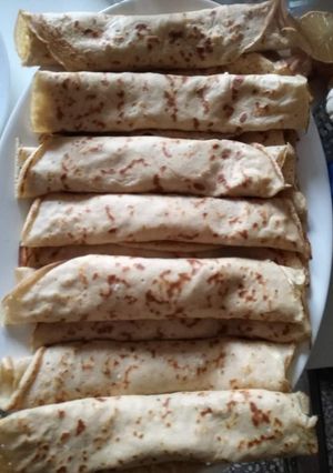 Zabpehelylisztes palacsinta recept fotója