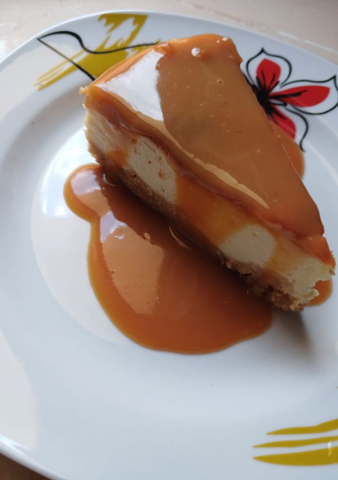 صورة لوصفة تشيز كيك بالفرن🥧🥧