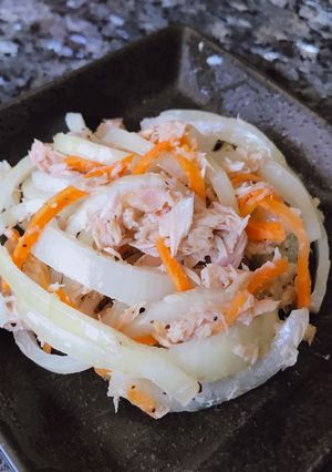 鮪魚洋蔥絲 的食譜成品照片