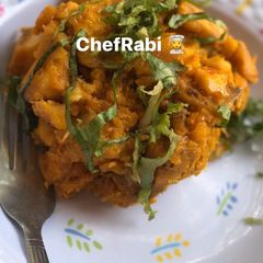A picture of Yam porridge.