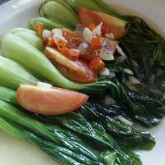 รูปของ Tumis pokcoi with garlic
