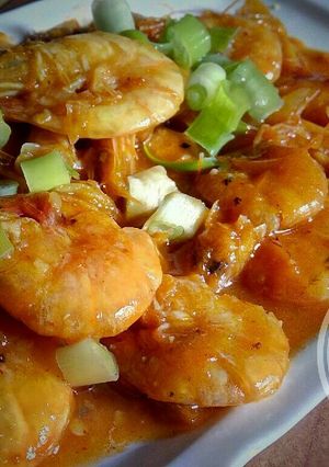 Foto resep Udang Saus Padang