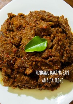 Foto resep Rendang daging sapi
