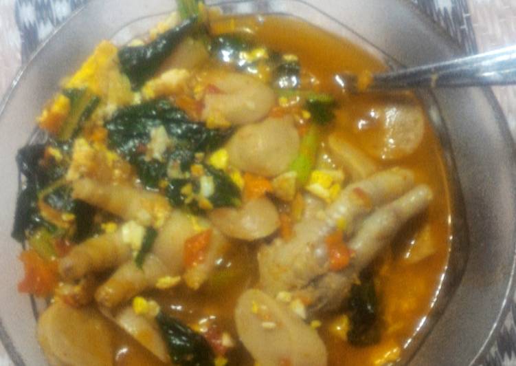 Resep Seblak ceker Lezat