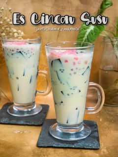 Foto resep Es Cincau Susu