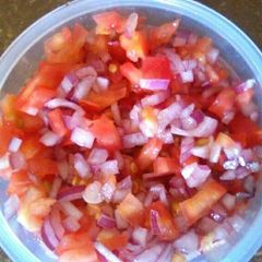 A picture of Vegetable salad.