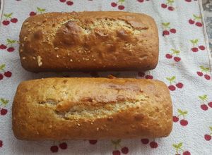 Una foto de Budín con nuez