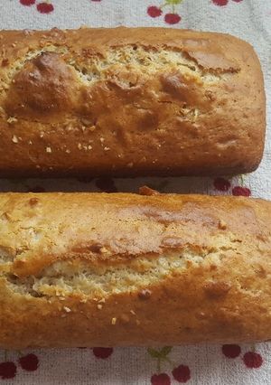 Una foto de Budín con nuez