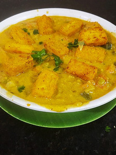 டோப்பு வெஜ் குர்மா.. (Tofu veg kurma) செய்முறை முக்கிய புகைப்படம்