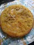 Torta de manzanas en olla triple fondo
