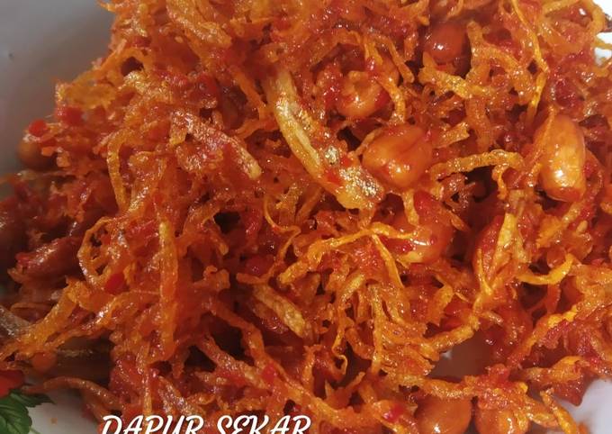 Anti Ribet, Buat Kering Wortel Kentang Teri Irit Untuk Jualan