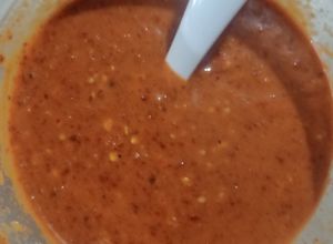 Una foto de Salsa Dorada De Tomate Y Chile De Árbol