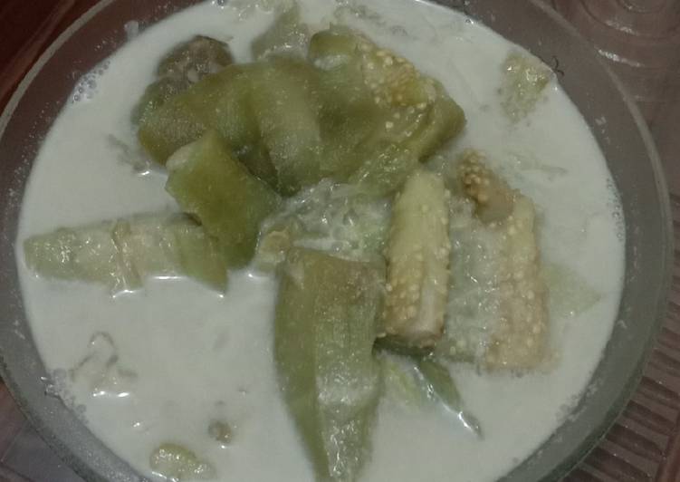 Sambel Terong kuah santen