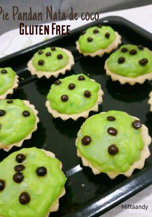 Foto resep Pie Pandan Nata de coco -gluten free