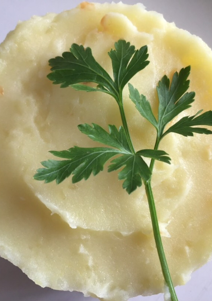 Una foto de Puré de patatas