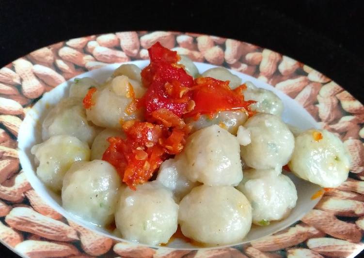 Cilok Tetelan Sambel Bawang gampil