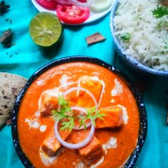 A picture of Paneer Makhani.