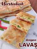 Martabak dengan Lavaş (Tortilla)