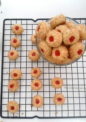 Foto resep Thumprint cookies with cheese