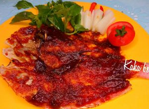 Foto resep Kakap bakar bumbu parape || #Makassar sul-sel