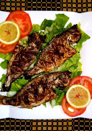 A picture of Baked fish.