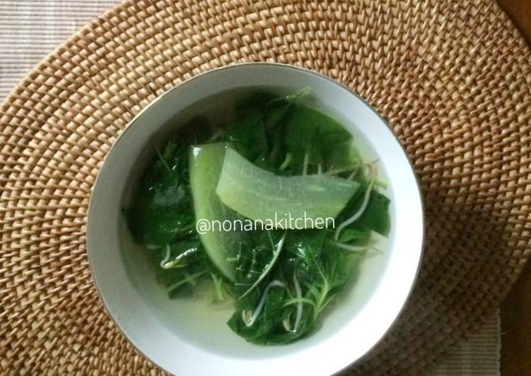 Sayur Bening Bayam #nonanakitchen