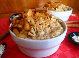 Foto principal de Porridge de avena “tarta de manzana”