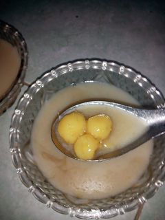 Foto resep Bubur candil ubi kuning (biji salak)