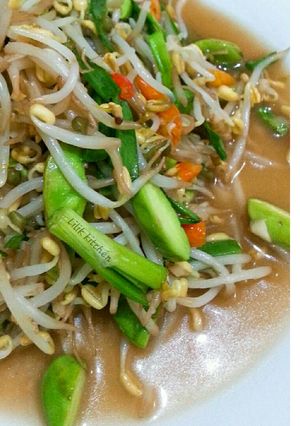 Foto resep Oseng taoge pete