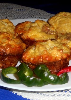 Bundás kenyér muffin recept fotója
