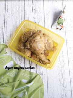 Foto resep Ayam ungkep santan