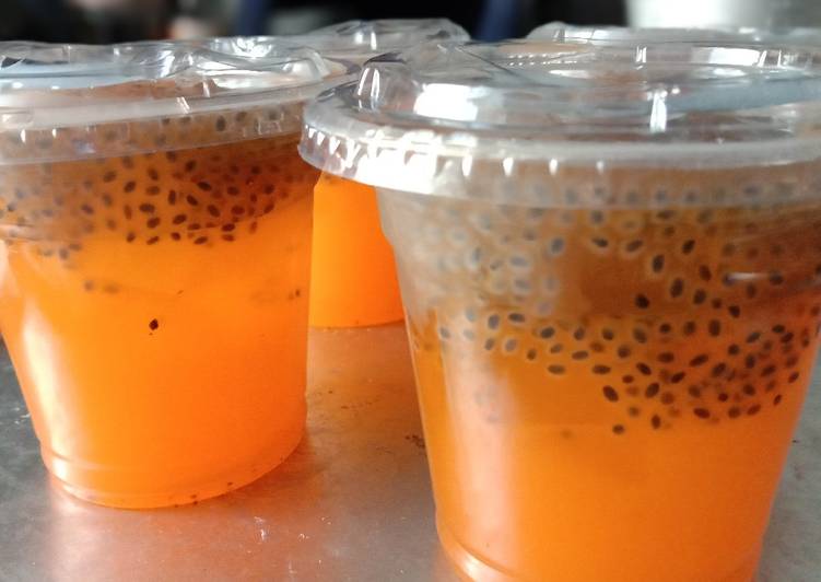 Resep Jasjus jely selasih | Cara Masak Jasjus jely selasih Yang Sedap