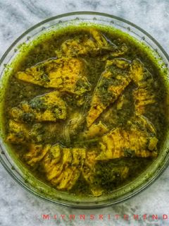 ডিমের হরিয়ালি ধোঁকা (dimer hariyali dhoka recipe in Bengali) রেসিপির প্রধান ছবি
