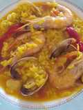 Arroz caldoso con cazuela a presión