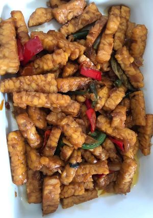 Foto resep Oreg tempe cirebon