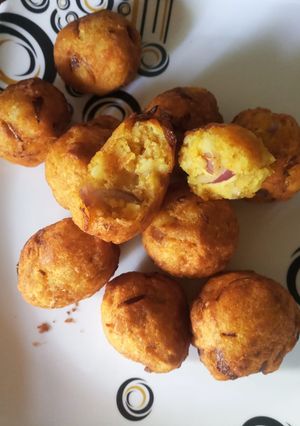 A picture of Bread potato cutlet.