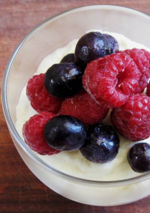 A picture of Super Easy White Chocolate Mousse.