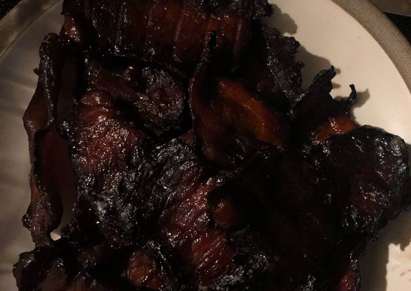 Sweet Smoked Pork Jerky