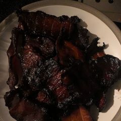 A picture of Sweet Smoked Pork Jerky.