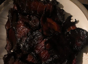 A picture of Sweet Smoked Pork Jerky.