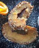 Torta de Amêndoa com Castanhas e Gila