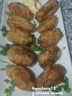 Una foto de Croquetas de bacalao