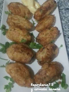 Una foto de Croquetas de bacalao
