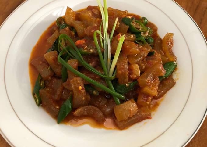 Cara Bikin Tumis Kikil Cabe Ijo Bahan Sederhana