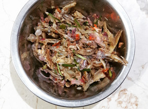 Foto resep Asam  Kareng (Sambal Teri Segar)