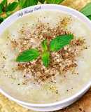 Canh Khoai Từ Nấu Thịt Bò Bằm